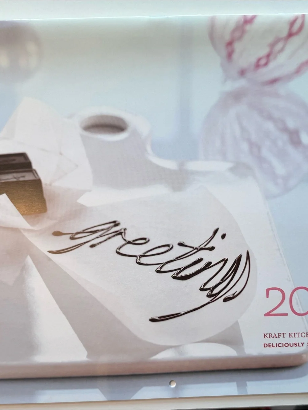 Kraft Kitchens 2007 Calendar Deliciously Simple Everyday Greetings/ Used